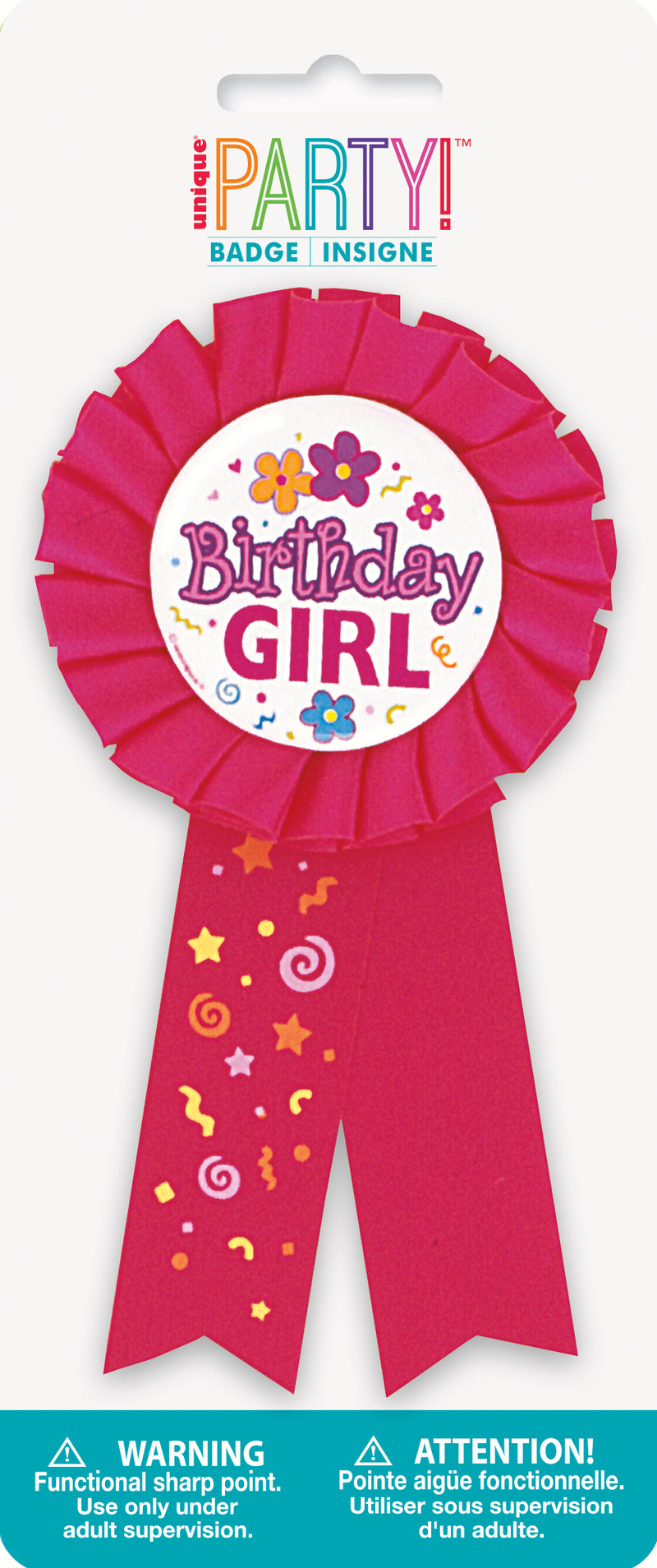 Birthday Girl Award Badge