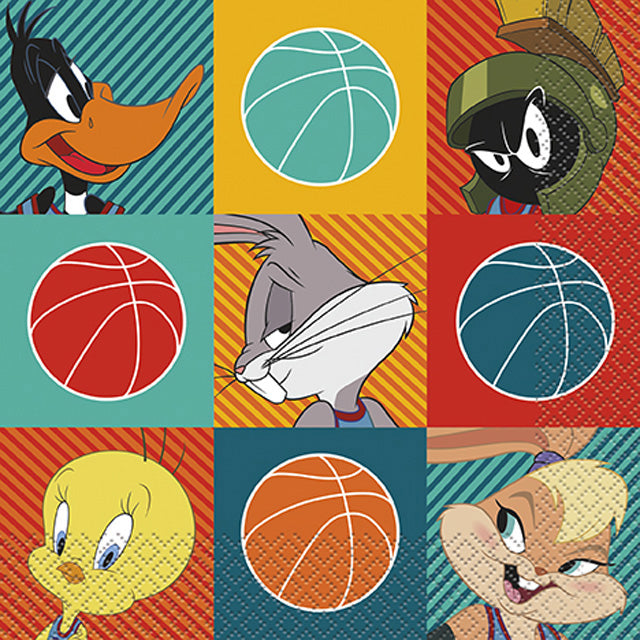 Space Jam Luncheon Napkins