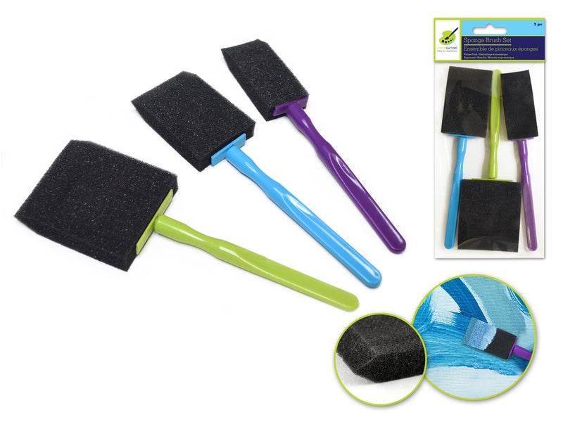 Sponge Brush With Ergonomic Handle