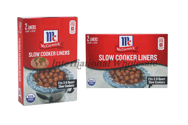 MCCORMICK SLOW COOKER LINER 2PK