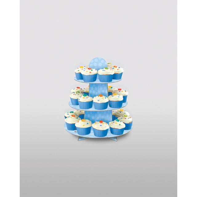 Baby Blue Cupcake Stand