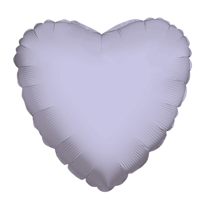 Lilac Heart Foil Balloon