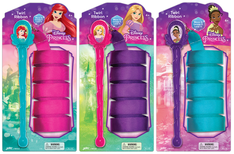 Disney Twirl Ribbon - 3 Princess Styles, Each Sold Separately, Colors Vary, Size: 1, Multicolor