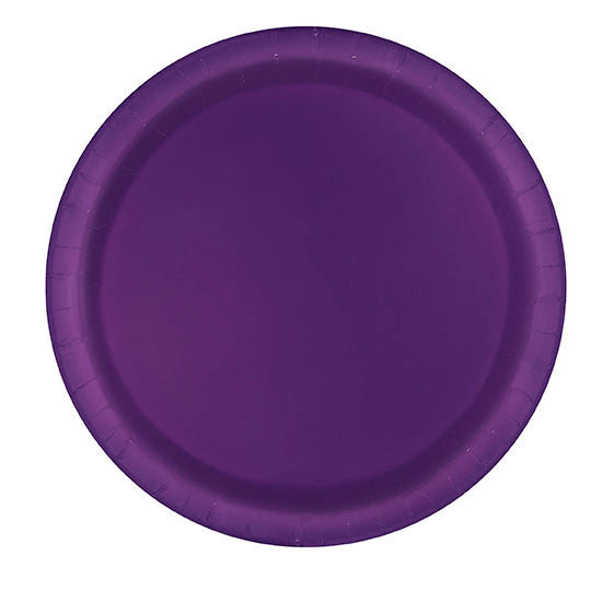 Deep Purple Small Plates 20 Pack