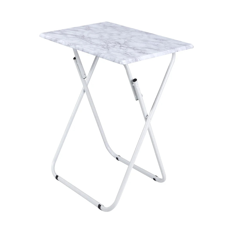 White Marble Trey Table