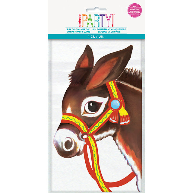 Pink The Tail On The Donkey Party Game