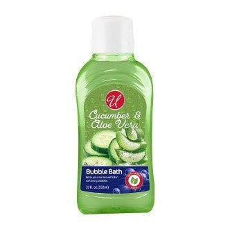 20OZ BUBBLE BATH CUCUMBER & ALOE-12