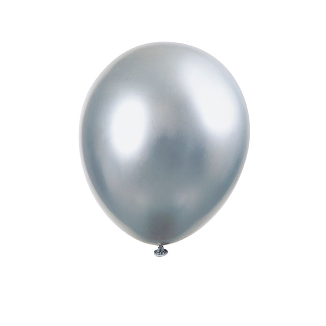 Dark Silver Balloons