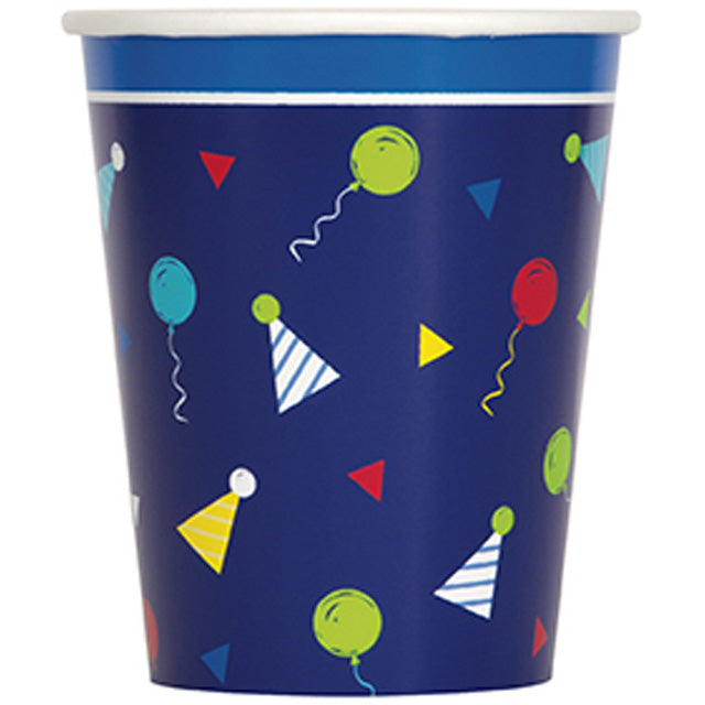 Peppy Birthday Paper Cups
