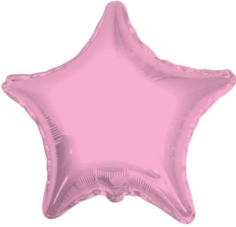 Baby Pink Star Foil Balloon