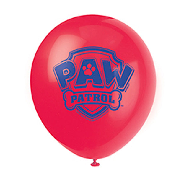 Paw Patrol Latex Printed 2 Sided Balloons