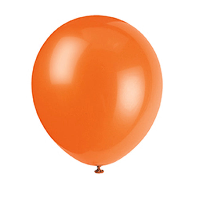 Pumpkin Orange Balloons