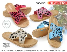 Fashion Ladies Leopard Printed Design Sandals