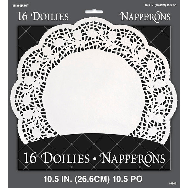 White Doilies Small 16 Pack