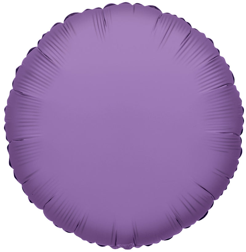 Violet Round Foil Balloon