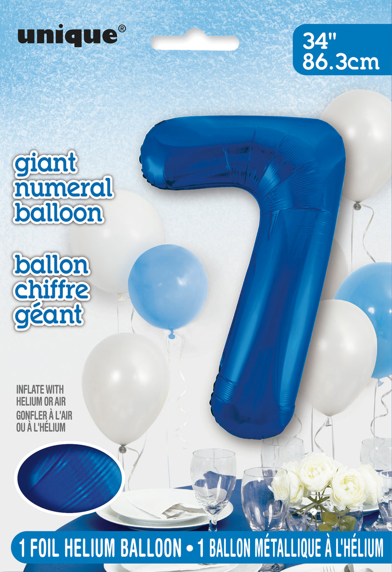 34" PKG BLUE FOIL BLLN-7