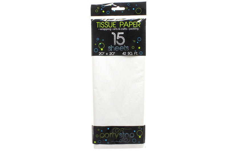 Tissue Paper 15 Sheets White