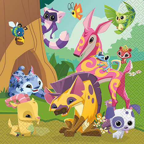 Animal Jam Luncheon Napkin