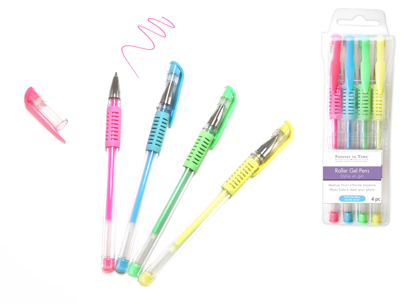 Scrapbook Gel Pens Soft Pastels