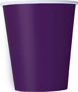 Deep Purple Cups Small 14 Pack