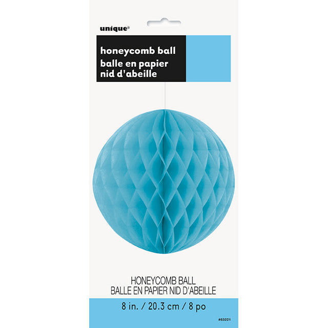 Powder Blue Honeycomb Ball