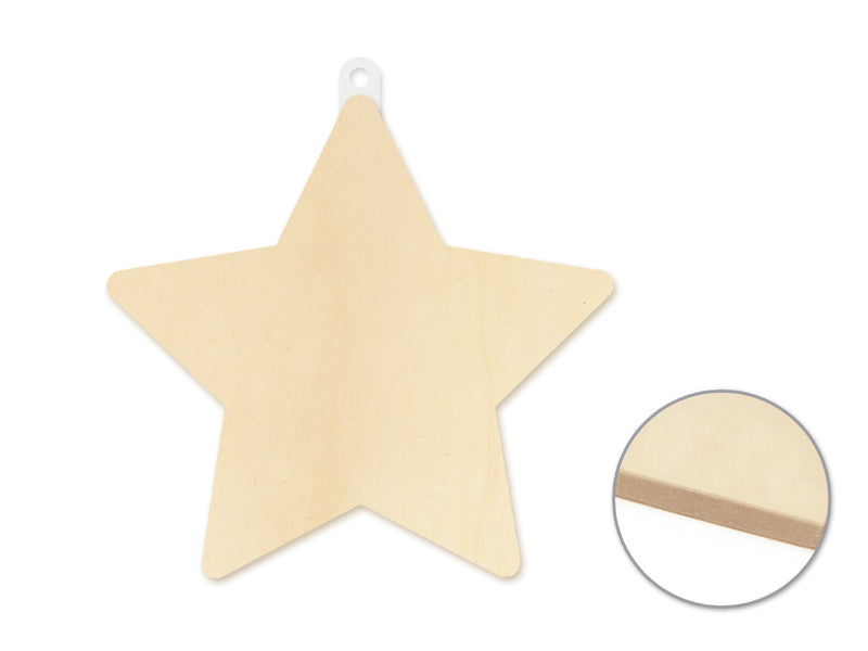 Wood Decor DIY Star Wall Plaques