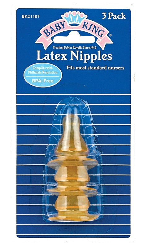 Latex Nipple 3 Pack