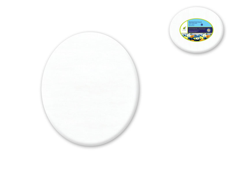 Stretch Artist Canvas Oval Large