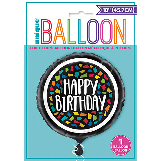 Colorful Miscellaneous Birthday Foil Balloon