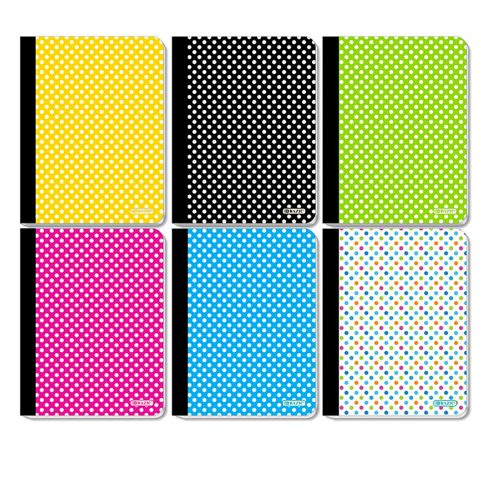 Bazic Polka Dot Composition Book