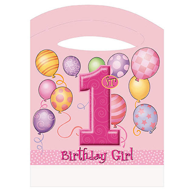 First Birthday Pink High Chair Kit