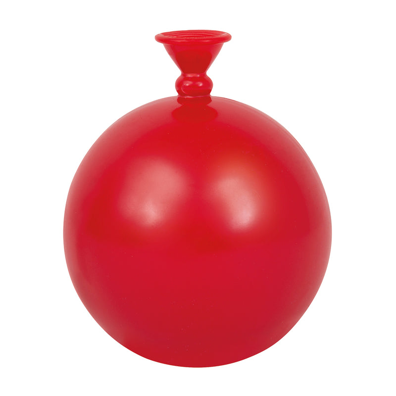 Matte Red Sphere Balloon Weight