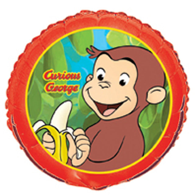 Curious George Packaged Foil Balloon