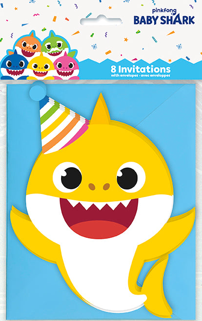 Baby Shark Invitations