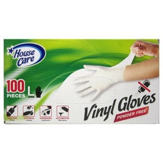 Large Vinyl Disposable Gloves