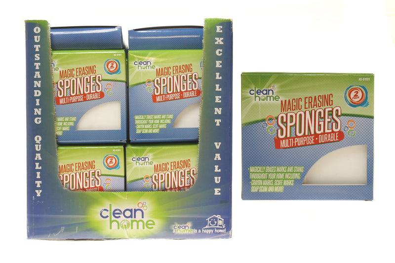 Magic Erasing Sponges 2 Pack