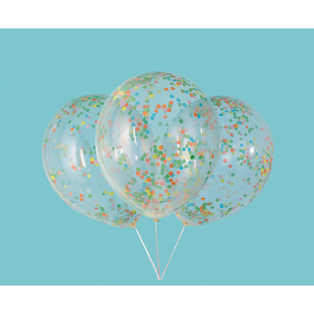 Balloon With Color Confetti