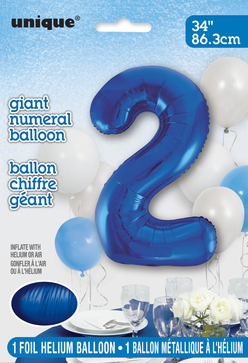 34" PKG BLUE FOIL BLLN-2