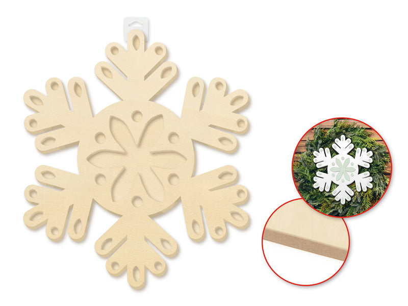 Holiday Wood: 10" DIY Plaque 3D  7mm(T)