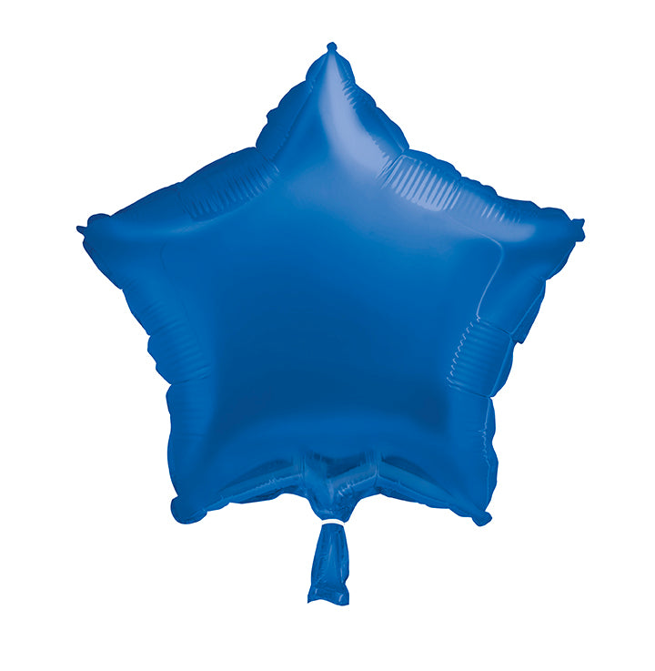 Royal Blue Foil Star Balloon