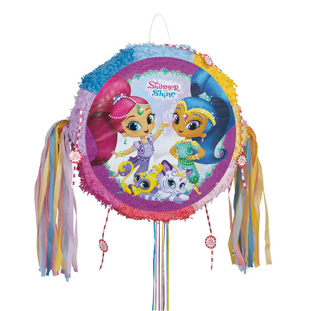 Shimmer Shine Pull Pop Pinata