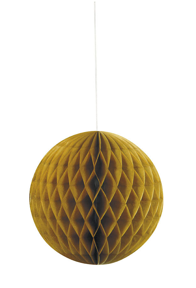 Gold Honeycomb Ball