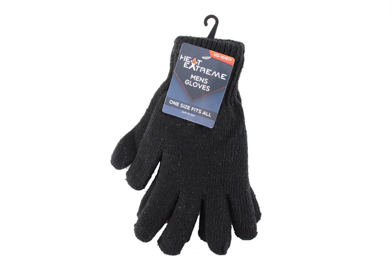 Mens Winter Thick Knit Gloves