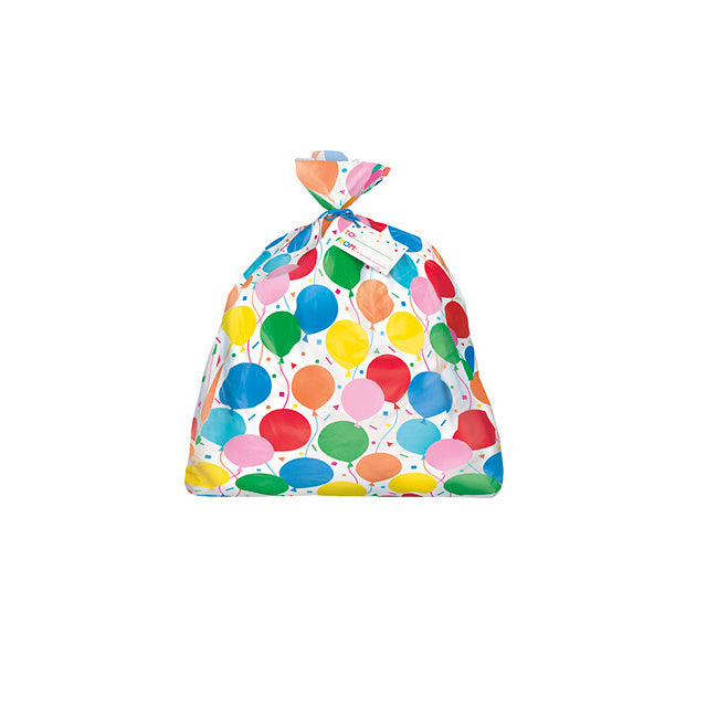 Colorful Balloon Plastic Gift Bag Jumbo