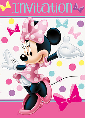 Minnie Mouse Invites