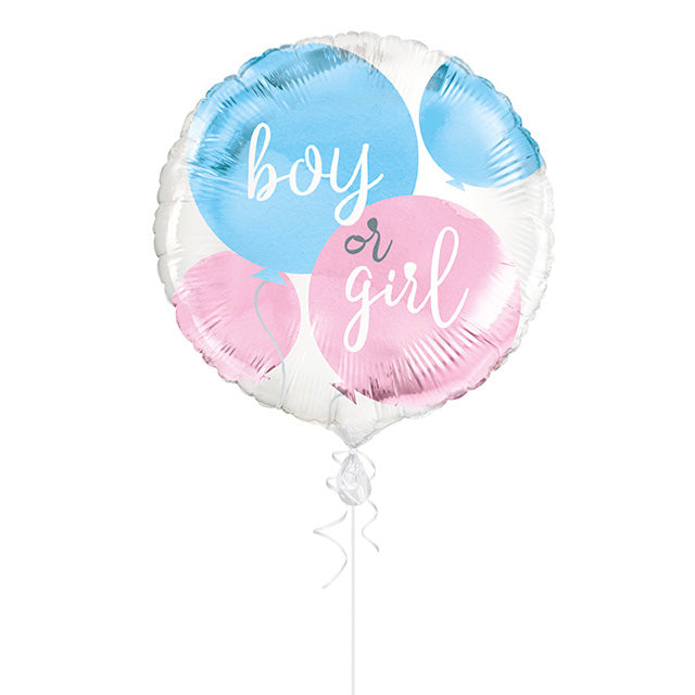 Gender Reveal Party Foil Balloons