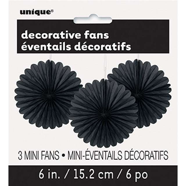 Black Decor Fan