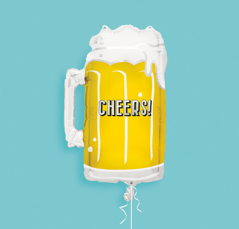 Giant Beer Mug Foil Balloon