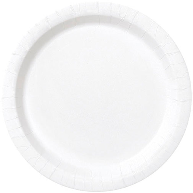 Bright White Plates Small