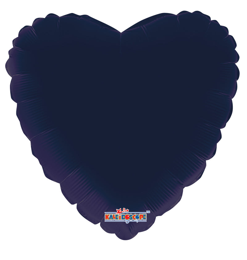 Navy Blue Heart Foil Balloon